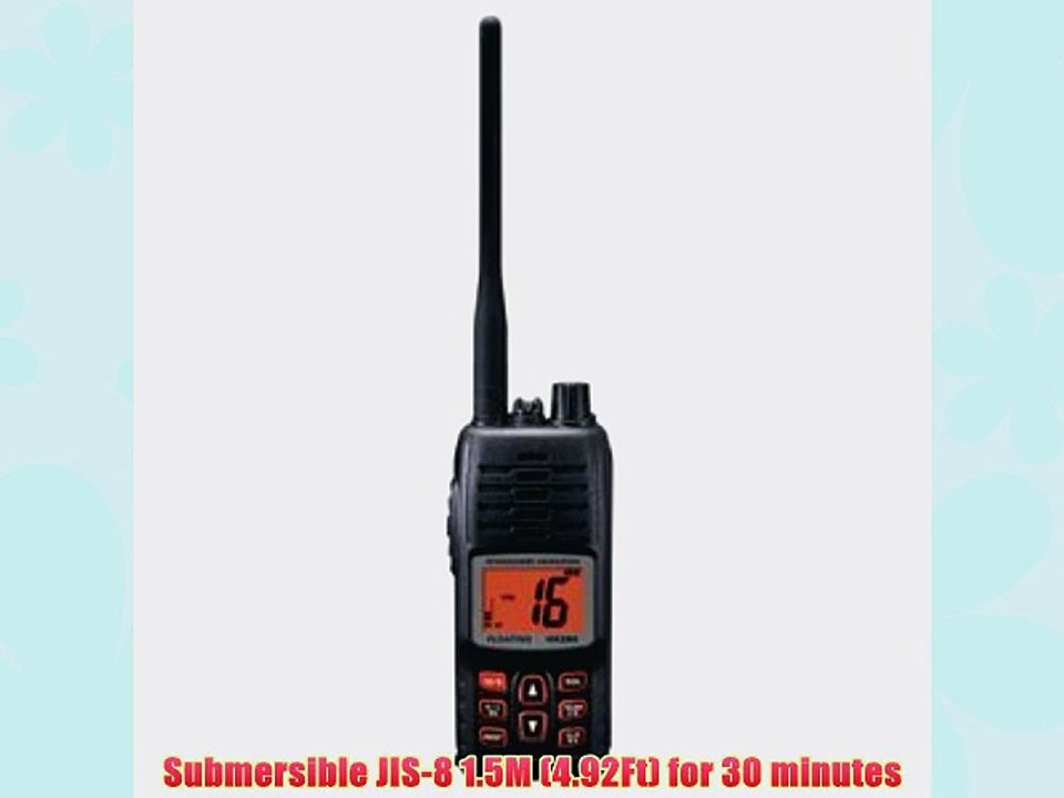 Standard Horizon HX290 Floating Handheld VHF Radio