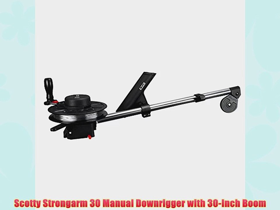 Scotty Strongarm 30 Manual Downrigger with 30-Inch Boom