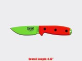 ESEE Knives 3PM-VG Venom Green Blade Rounded Pommel - Black Sheath