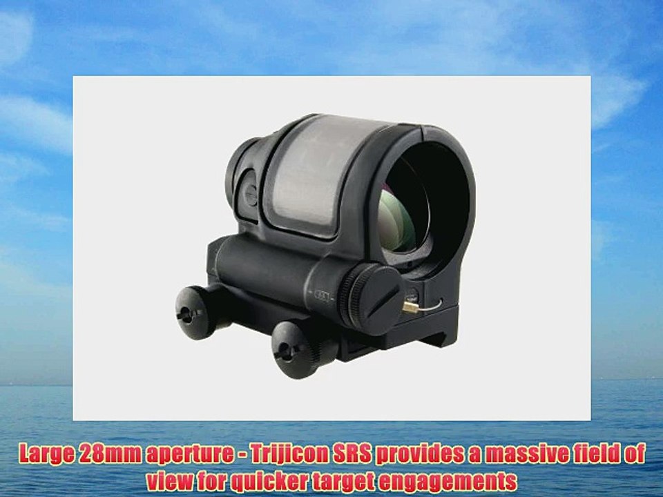 Trijicon Sealed Reflex Sight 1.75 MOA Red Dot with Colt-Style Flattop Mount (Black 3.75-Inch)