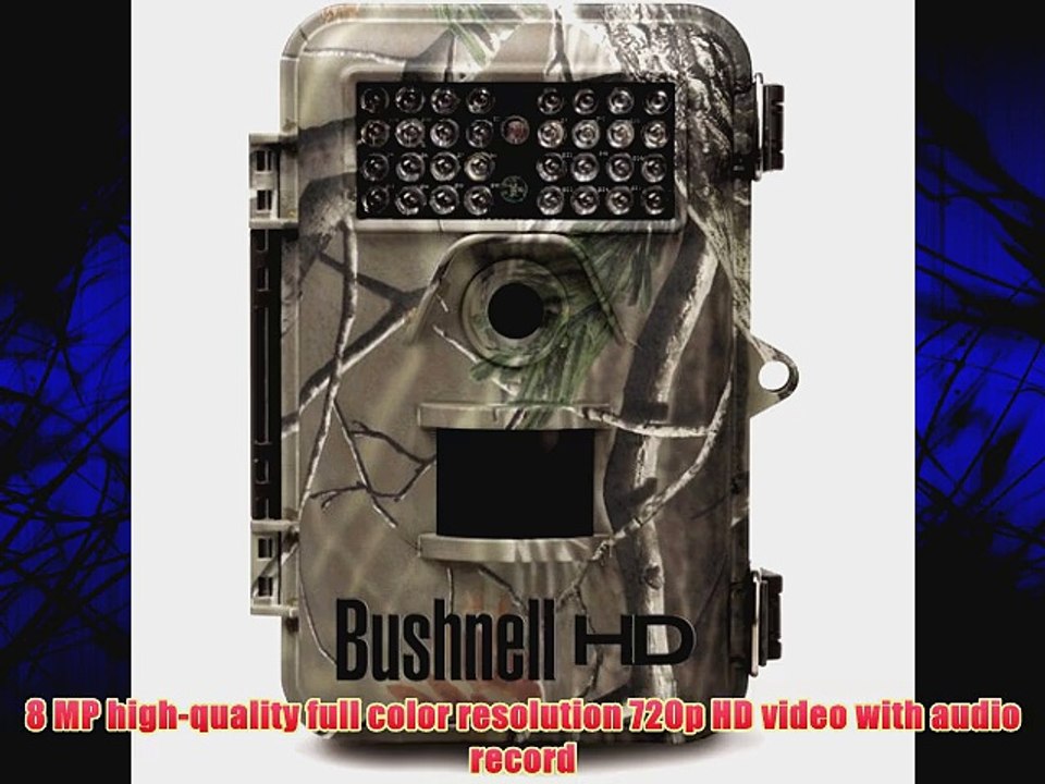 Bushnell 8MP Trophy Cam HD Trail Camera with Night Vision Realtree AP Camo (Model #119447C)