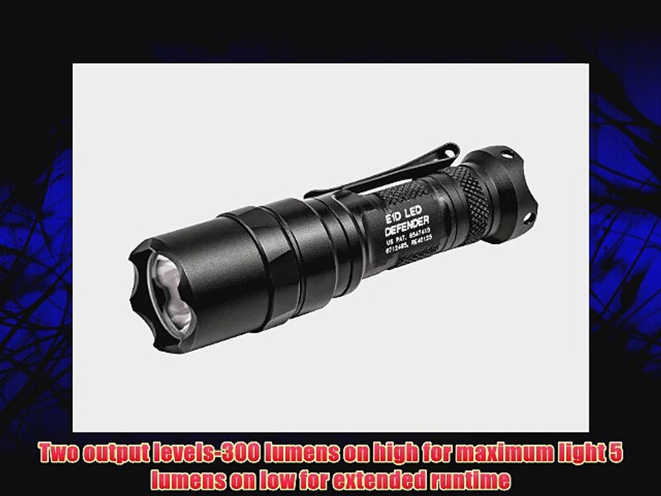 SureFire E1D Defender Dual-Output LED Flashlight