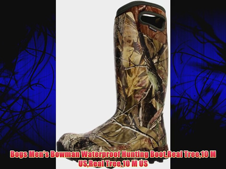 Bogs Men's Bowman Waterproof Hunting BootReal Tree10 M USReal Tree10 M US