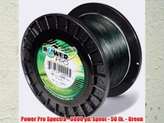 Power Pro Spectra - 3000 yd. Spool - 50 lb. - Green