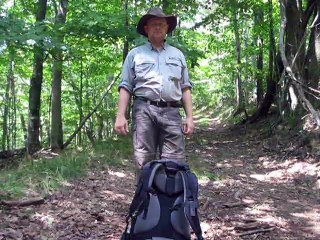 Resting & Putting On A Pack