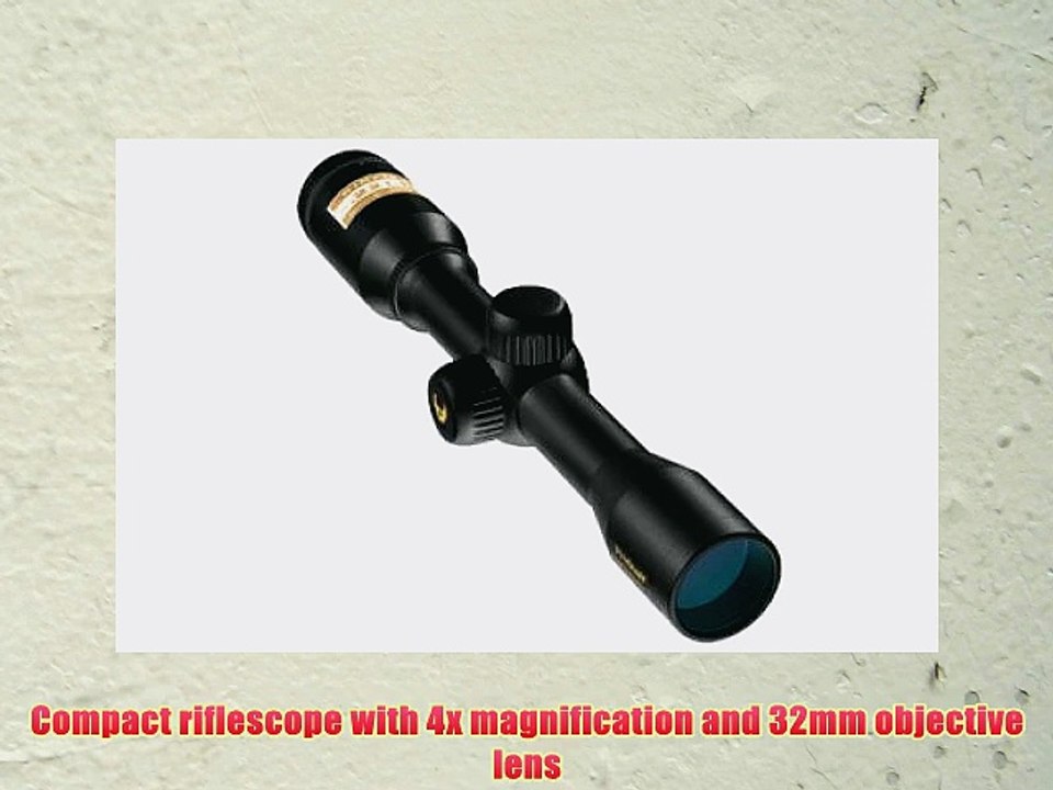 Nikon ProStaff Rimfire 4 x 32 Black Matte Riflescope (Nikoplex)