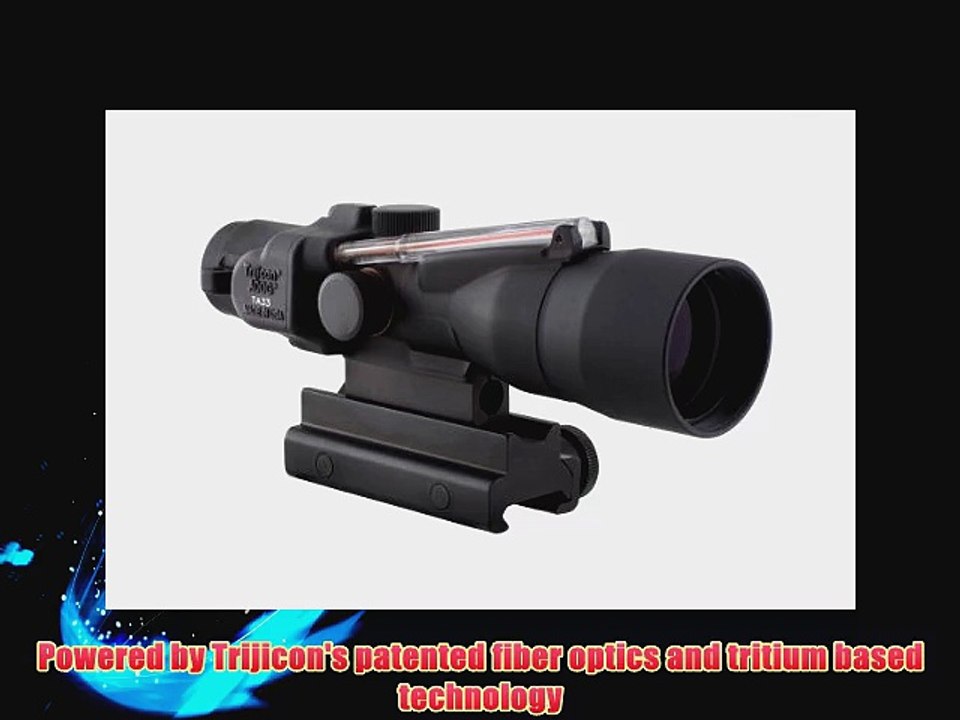Trijicon ACOG 3 x 30 Red Crosshair Rifle Scope with 300BLK Reticle