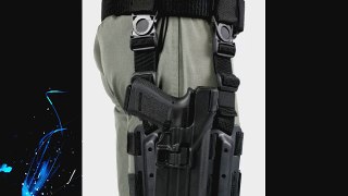 BLACKHAWK! Serpa Level 3 Light Bearing Tactical Holster for Xiphos NT Light Black/Size 00 Right
