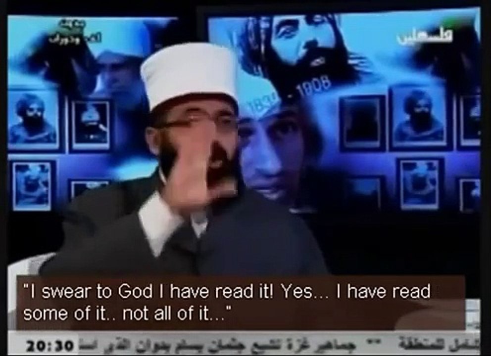 Munazara Ahmadi Muslim and Non-Ahmadi Muslim Scholar on Palestine TV (English Subtitles)