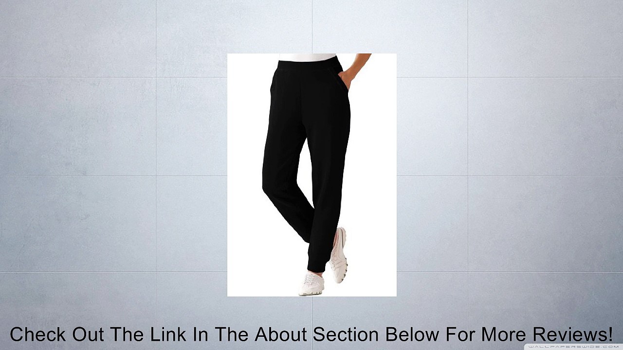 Woman Within Women's Plus Size with Rib Cuffs in Fleece SweatPants Review