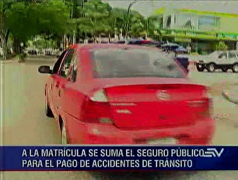Hoy inició el pago por nuevo seguro para accidentes de tránsito