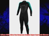 O'Neill Wetsuits Girls Epic 4/3mm Full Suit Black/Aqua/SpyGlass 4