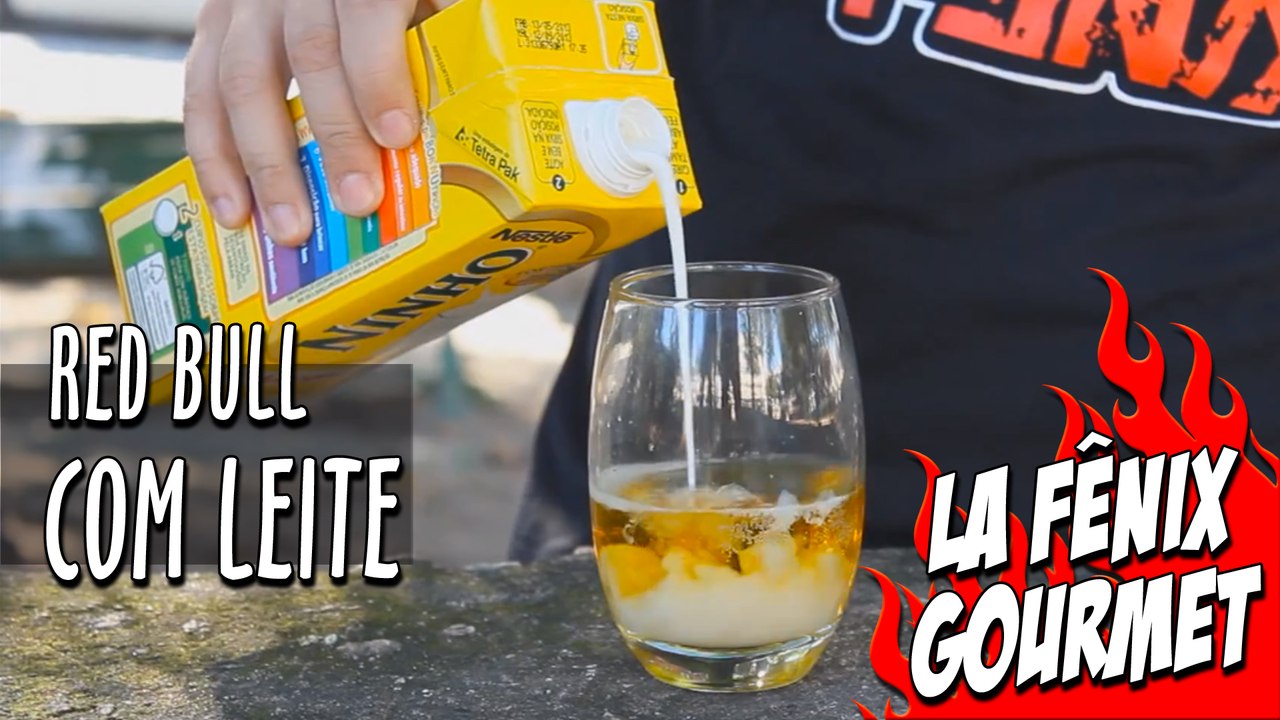 Red Bull com Leite