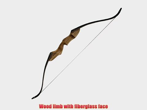 SAS Courage 35 Lbs 60 Takedown Recurve Archery Bow - Right Hand