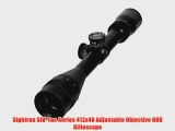 Sightron SIH-Tac Series 412x40 Adjustable Objective HHR Riflescope