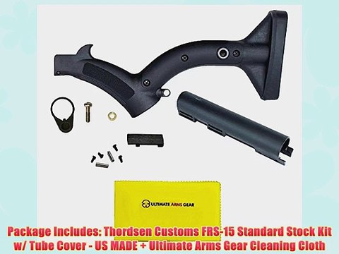 Thordsen Customs Stealth Black FRS-15 Model 4/15 .223 5.56 Carbine Black Rifle Standard Buttstock