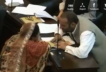 Kiss Scandal in Pakistani Parliament??????????????