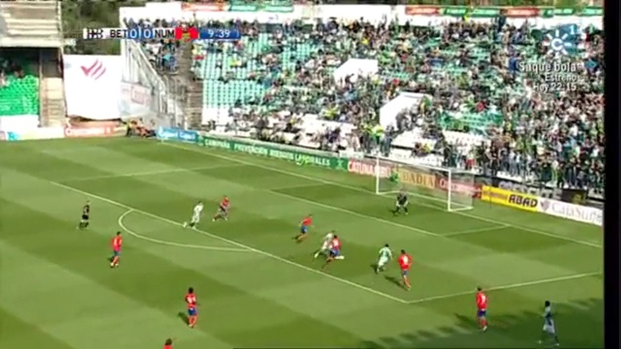 Beticismo.net - 1º Gol Rubén Castro 1-0 Betis-Numancia (4-1) J36 2010/11