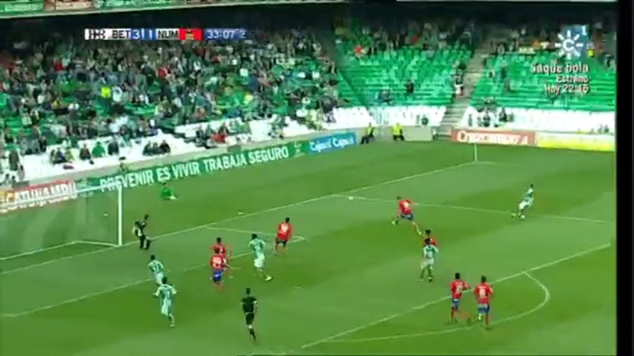 Beticismo.net - 3º Gol Rubén Castro 4-1 Betis-Numancia (4-1) J36 2010/11