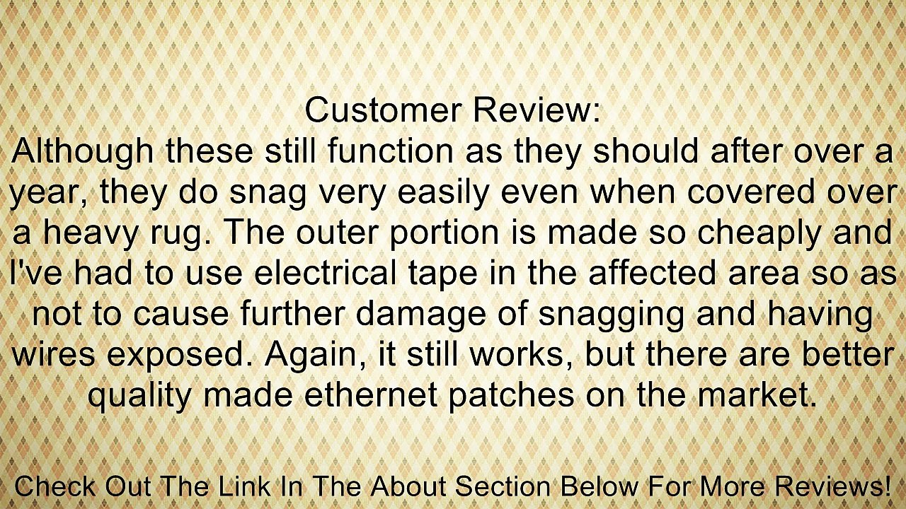 BLACK 25FT CAT5 CAT5e RJ45 PATCH ETHERNET NETWORK CABLE 25 FT For PC, Mac, Laptop, PS2, PS3, XBox, and XBox 360 Review