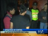 Realizan operativos de control de centro nocturnos en Ibarra