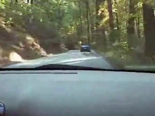 Un crach en chevrolet corvette. Moche.