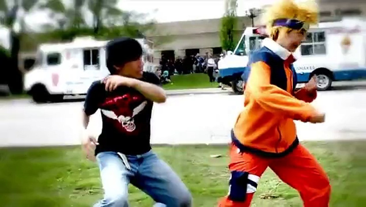 Des pros d'arts martiaux font une démo façon Dragon Ball Z