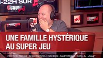 Une famille hystérique au Super Jeu - C'Cauet sur NRJ