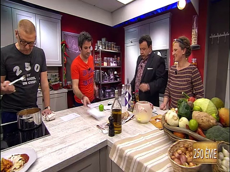 Petit clin d'oeil à l'occasion de la 250e de UN GARS UN CHEF avec de vrais morceaux de notre Eric Boschman national dedans