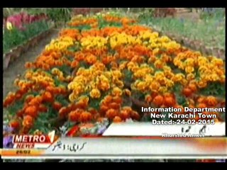 DMC Central Metro One Baldiyati Khabren( Flowers Making North Nazimabad) 25-02-2015