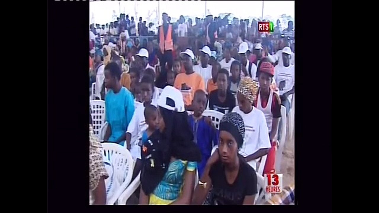 Pose 1ére pierre de l'université ISEP à Thiés par le prémier ministre