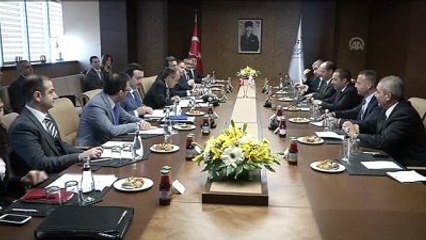 Bakan Kılıç, Serdar Denktaş ile Bir Araya Geldi