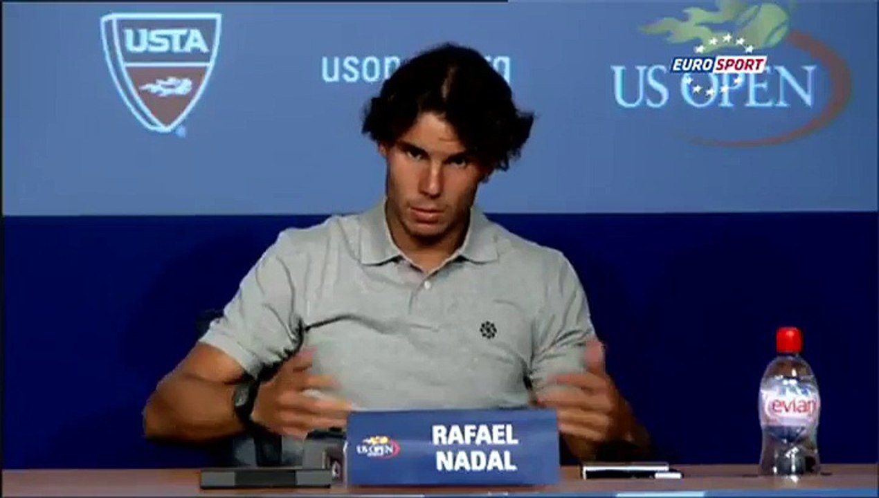 Le malaise de Raphaël Nadalà l'US Open