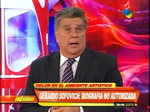 Pronto.com.ar - Luis Ventura habla sobre Gerardo Sofovich