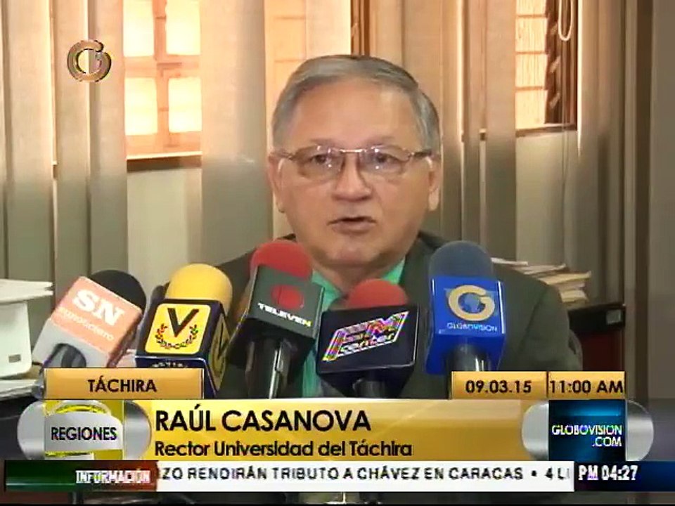 Rector de la Unet: Podremos cubrir gastos operativos hasta abril