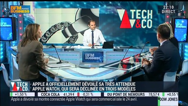 L'Apple Watch bouleversera-t-elle le marché des montres connectées ?: Delphine Sabattier, Virginie Robert et Guido Benedini - 09/03