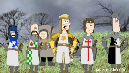 French Insults (Animation inspired by Monty Python and the Holy Grail)