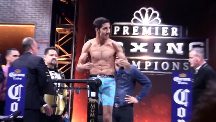 Adrien Broner OVERWEIGHT vs John Molina WEIGH IN