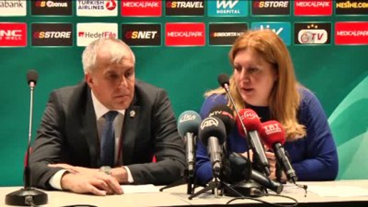 Galatasaray Liv Hospital-Fenerbahçe Ülker Maçının Ardından - Obrodoviç