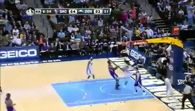 Un panier de basket trop impressionnant