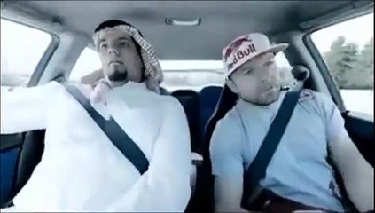 Un prince arabe se fait peur en voiture