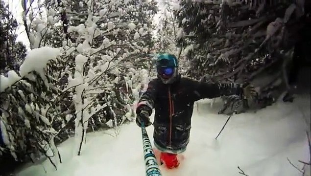Du ski hors piste, cela donne ça...