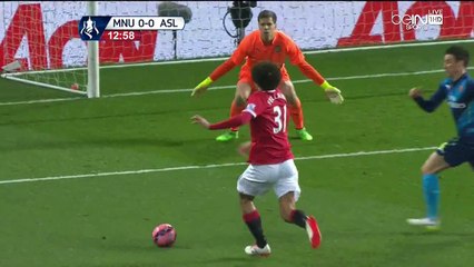 كأس الاتحاد الإنجليزي 2015/3/2 - ارسنال 2-1 مانشيستر يونايتد - الشوط الأول