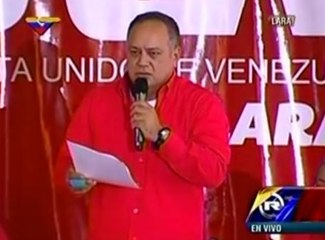 Cabello pide declarar "emergencia nacional" por sanciones de EEUU