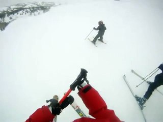 Pas évident d'apprendre le ski aux enfants