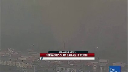 Une tornade emporte tout sur son passage à Dallas