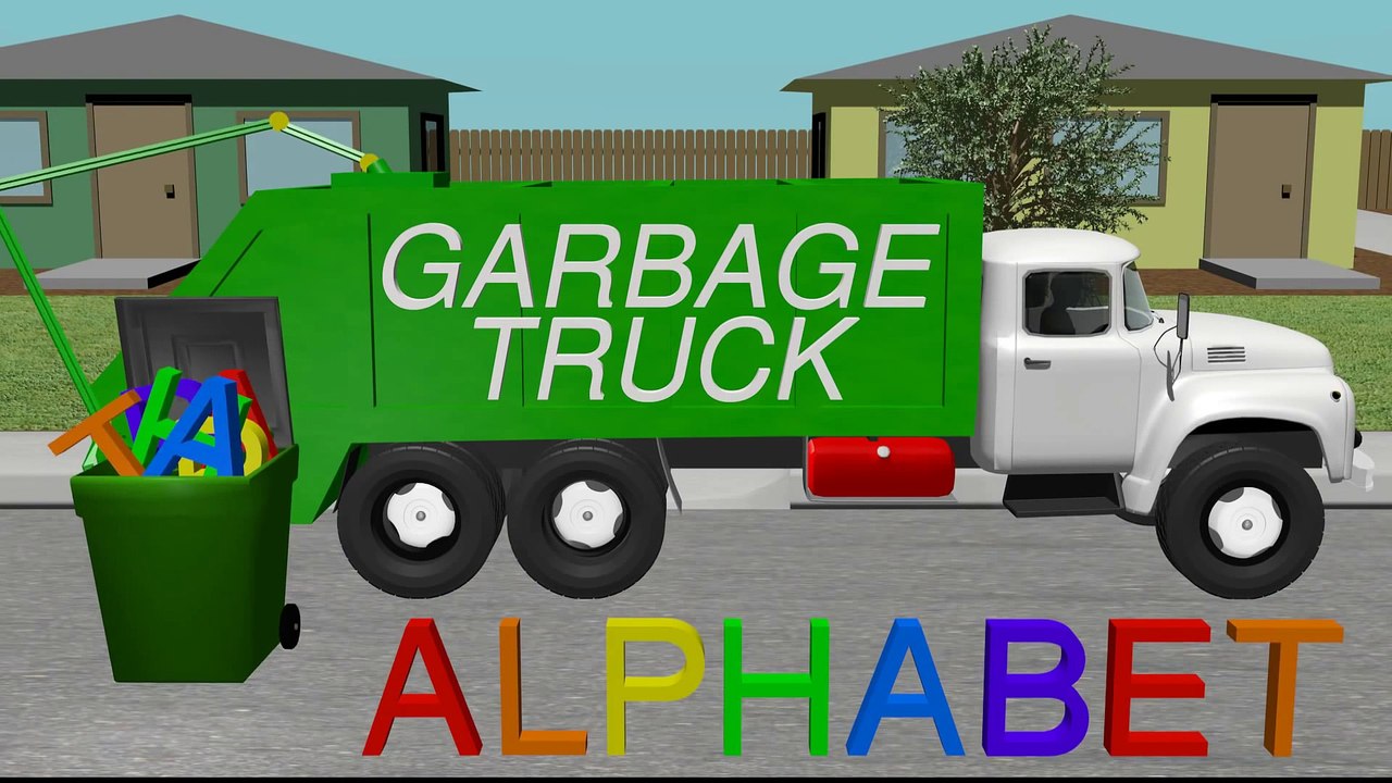 Alphabet Garbage Truck - Learning for Kids