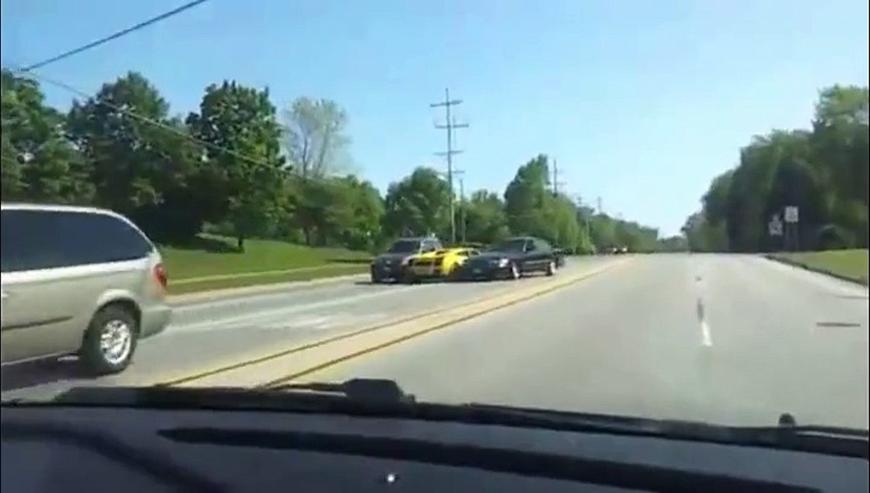 Un pilote rate son départ en Lamborghini. Ouch!