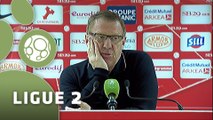 Conférence de presse Stade Brestois 29 - Châteauroux (3-0) : Alex  DUPONT (SB29) - Cédric DAURY (LBC) - 2014/2015