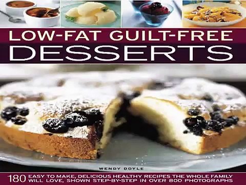 Guilt Free Desserts - Diabetic safe Dessert